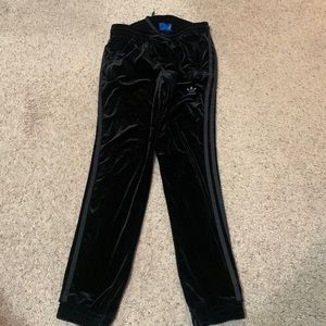 Velvet Adidas Joggers